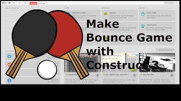Make Bounce Game with Construct 3