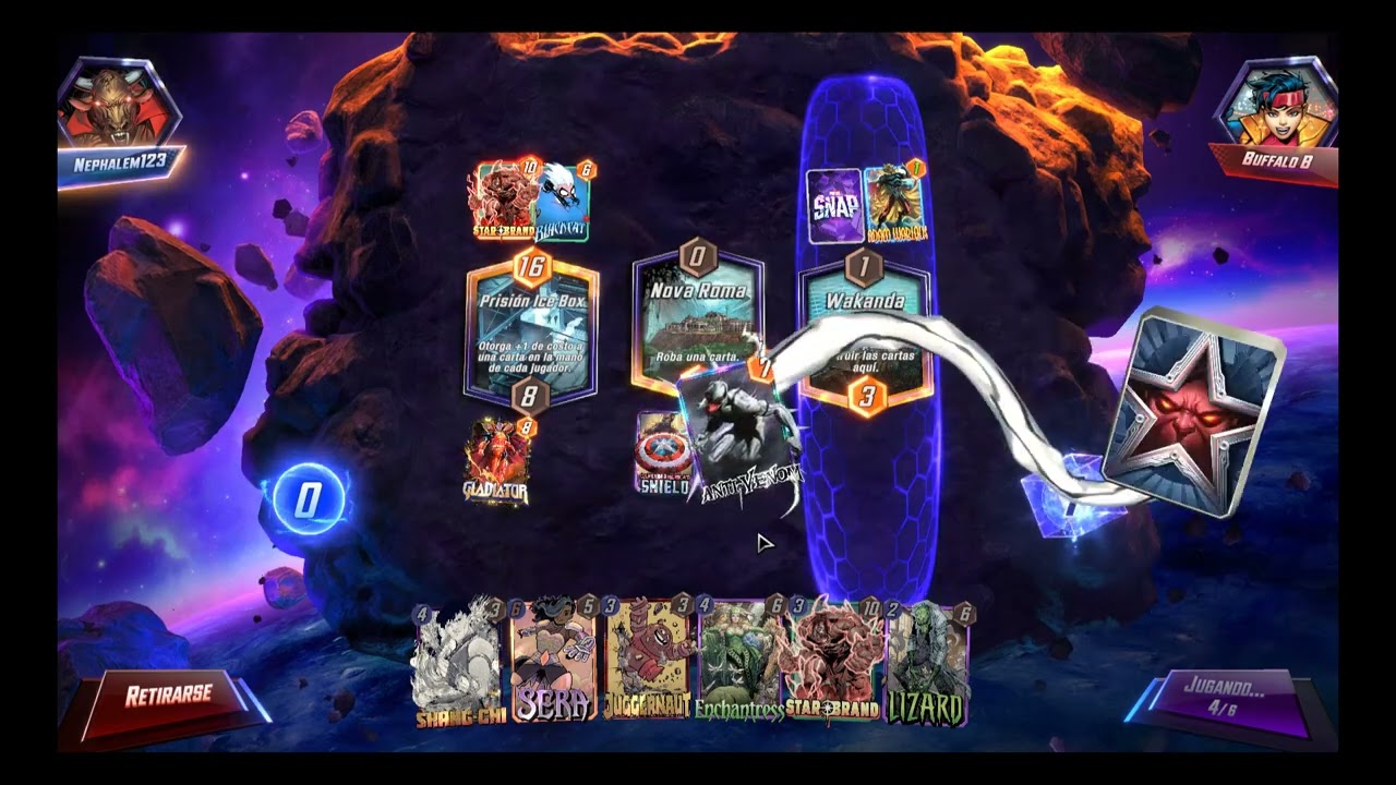 Marvel Snap - Mazo Control Starbrand.