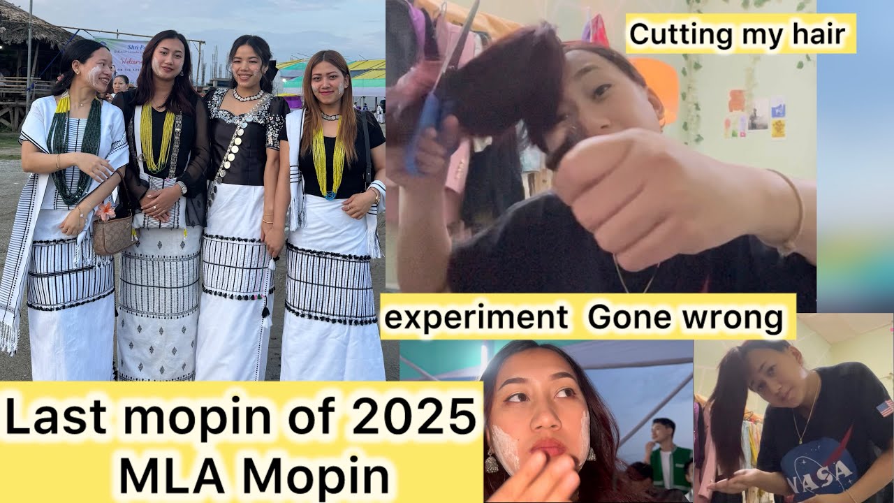 CUTTING MY HAIR EXPERIMENT GONE WRONG Last Mopin of 2025