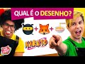 QUEM ADIVINHAR O DESENHO ANIMADO PELO EMOJI VENCE !!! | Desafio Gato Galactico