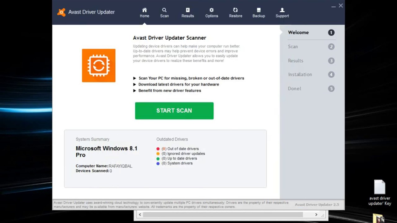 avast driver updater activation code may 2019