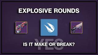 Destiny 1 Perk Analysis: Explosive Rounds | What do they do, and are they make or break?