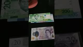 Uk 20 Pound Vs Philippine Peso