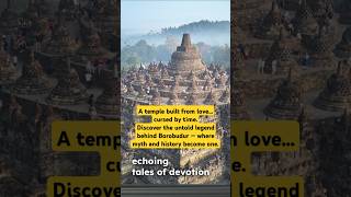 The Legend Of Borobudur A Wonder Born From Love And Mystery