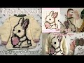 Crochet strawberry bunny sweater tutorialadjust a graph to any size  thisfairymade