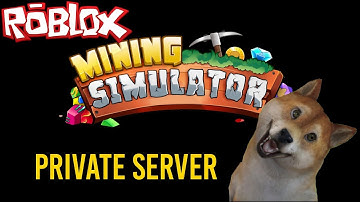 Roblox Mining Simulator Private Server🔴Hat Giveaway (Except Limited)