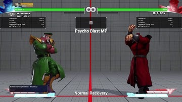 SFV S2 Bison Setups After Psycho Blast
