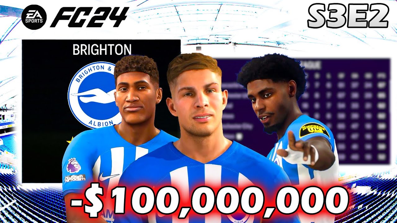MASSIVE SIGNINGS, A NEW ERA BEGINNING? FC 24 Brighton Career Mode