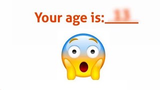 This Video Will Guess Your Accurate Age And Number.