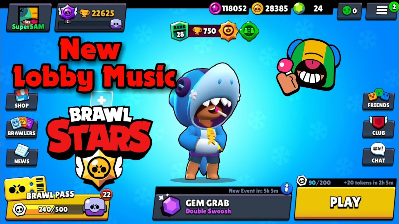 New Lobby Music Brawlstars Holiday Getaway Season 4 Brawl Pass Youtube - brawl stars new lobby