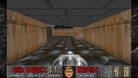 Ultimate Doom e1m3 "toxin refinery" secret exit to e1m9 "consecutive"