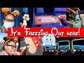 Space 220 Lounge + Eating Disney Snacks + Freezing Disney Weather | JaVlogs Disney TV