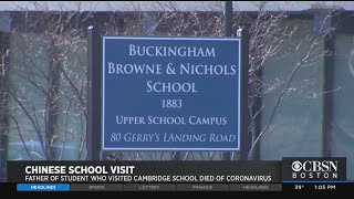 Father Of Student Who Visited Buckingham Browne & Nichols School Died Of Coronovirus