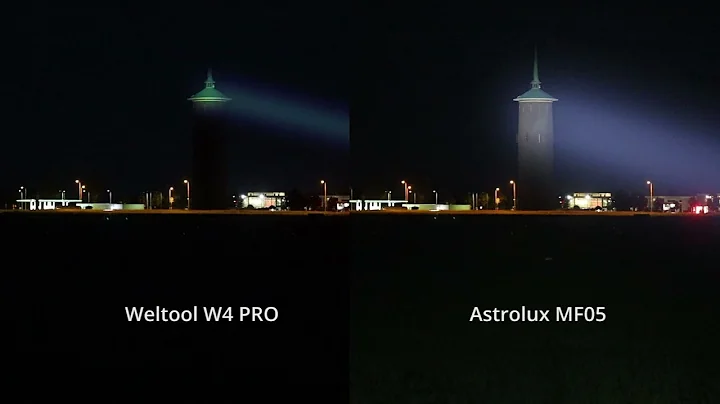 LEP vs LED 🔥 2.8 million candela: Astrolux MF05 vs Weltool W4 PRO