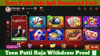 Teen patti raja app new tranding app  screenshot 3