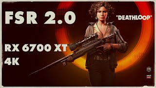 Deathloop FSR 2.0 | 4k | Nobara Project | RX 6700 XT + Ryzen 7 5800x | Linux Gaming