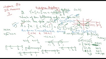 13 Topology: Question 3 based on subspace topology, J. R. Munkres, Chapter 2