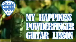My Happiness Powderfinger Guitar Tutorial Lesson