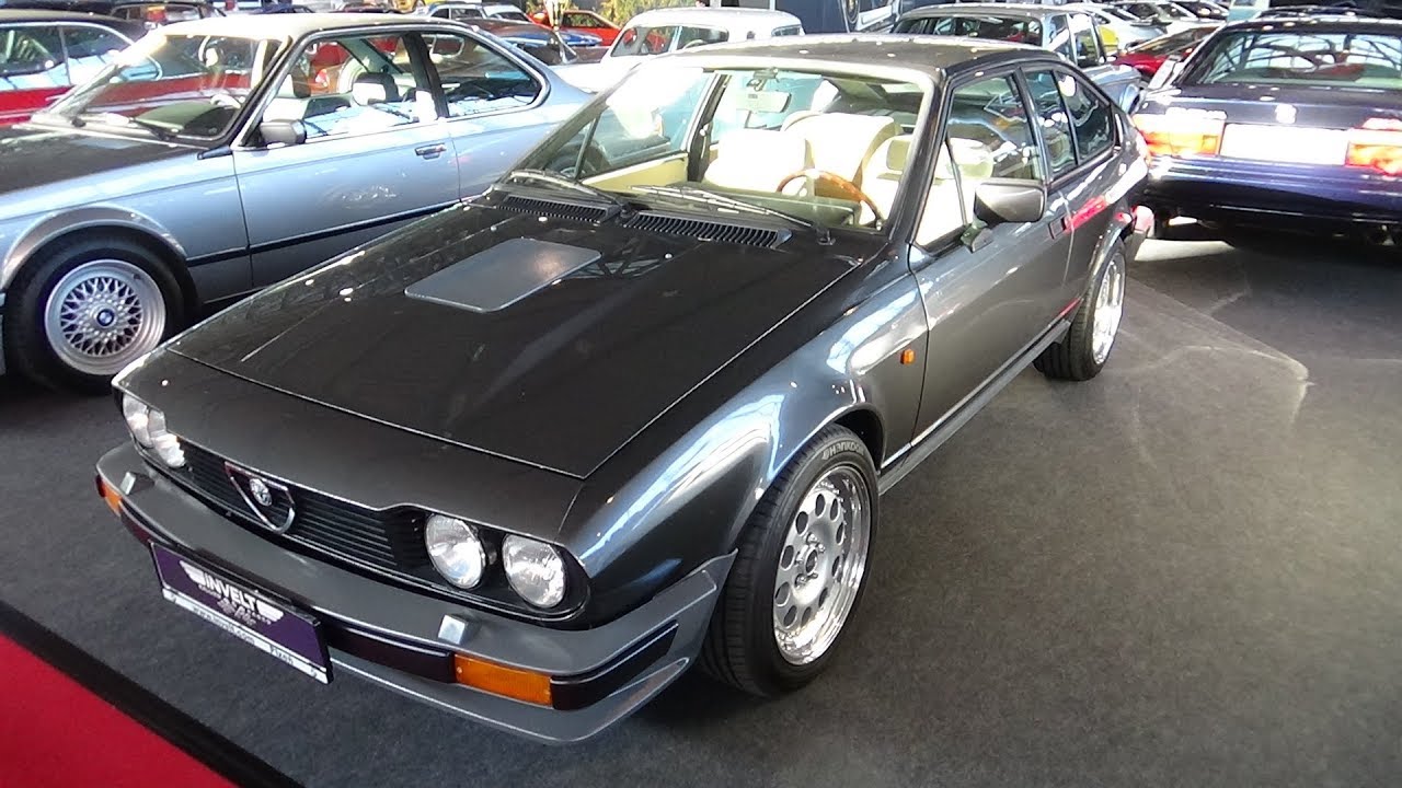 1980 - 1986 Alfa Romeo Gtv 6 2.5 - Retro Classics Stuttgart 2018 - Youtube