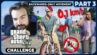 Can You Beat GTA 5 While Only Moving Backwards? Part 3