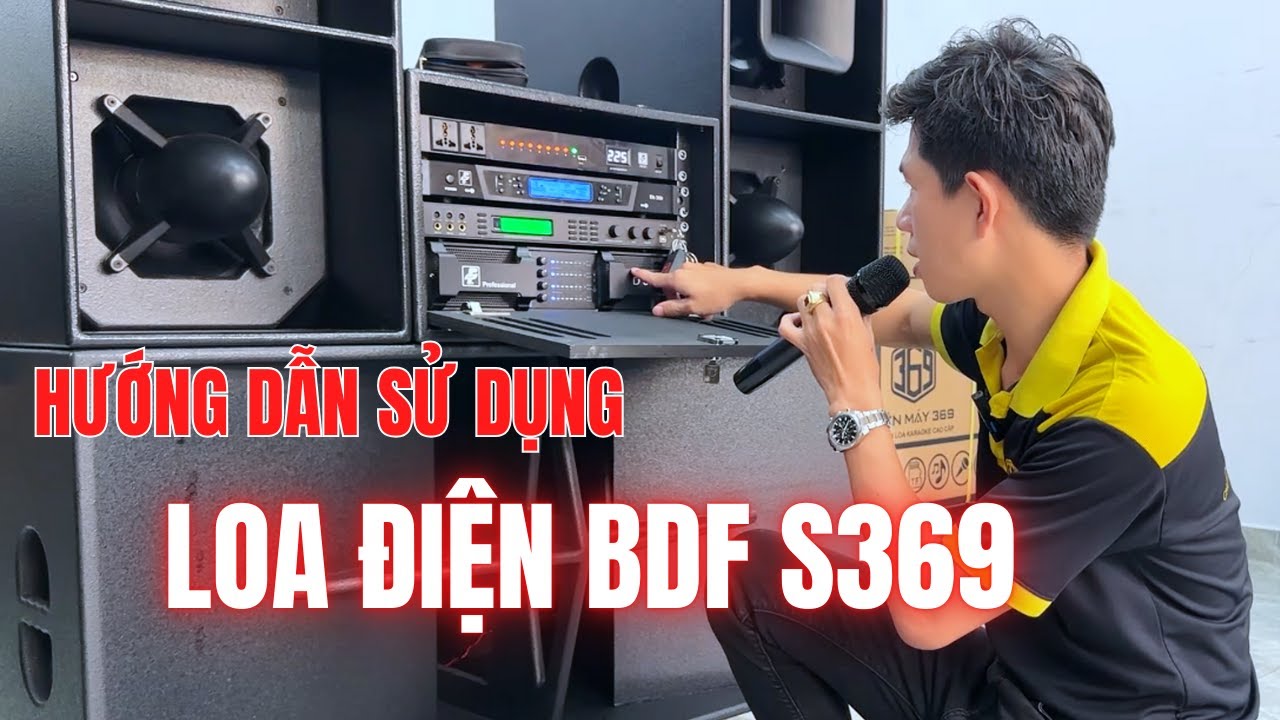 Không Ngờ Loa Điện Khủng Long BDF S369 Lại Dễ Sử Dụng Đến Thế!