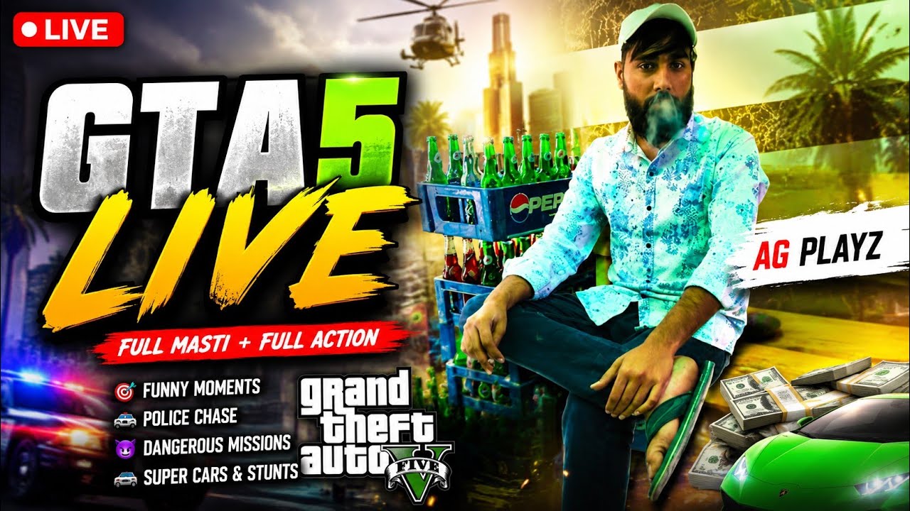 GTA 5 LIVE 🎯 No Rules Gameplay with Subscribers 🔥 - YouTube