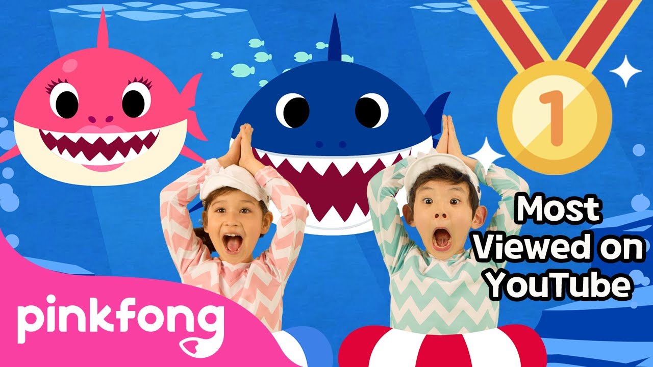 Baby Shark Dance   babyshark Most Viewed Video  Animal Songs  PINKFONG Songs for Children
