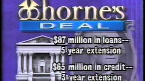 2/3/92 WTAE: Hornes Restructures to Remain Open