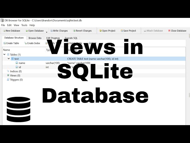 Sqlite Tutorial Learn Views