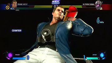Marvel VS Capcom Inifinite - Frank West & Chris VS Ultron Sigma