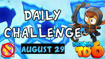 Bloons TD 6 Daily Challenge | Artic Monkeys | No MK No Powers Used | August 29 2024