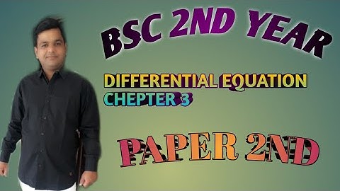 solution of first order higher degree differential equation | exercise 3 a | bsc 2nd year math