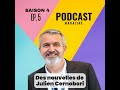 Ep05  podcast magazine  bonus  des nouvelles de julien cernobori