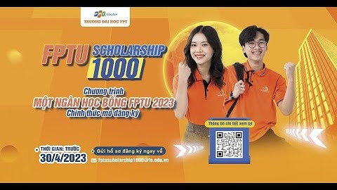Hướng dẫn đăng ký FPTU scholarship 1000