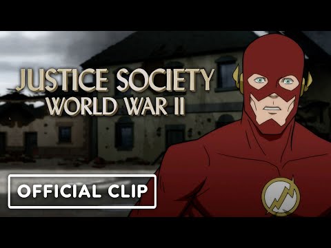 Justice Society: World War II - Official The Flash vs. Nazis Clip