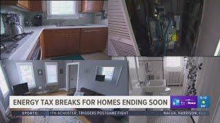 Energy tax breaks for homes set to expire soon