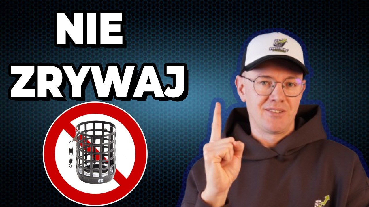 Jak przestać zrywać koszyczki?(przypon strzałowy krok po kroku).