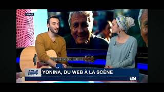 Yonina- interview en français sur la chaîne i24