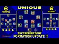 9 Unique Formation | Save Before Gone | eFootball 2023 Mobile