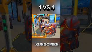 1 Vs 4 In Cs Rank With Mp10 In Mobile