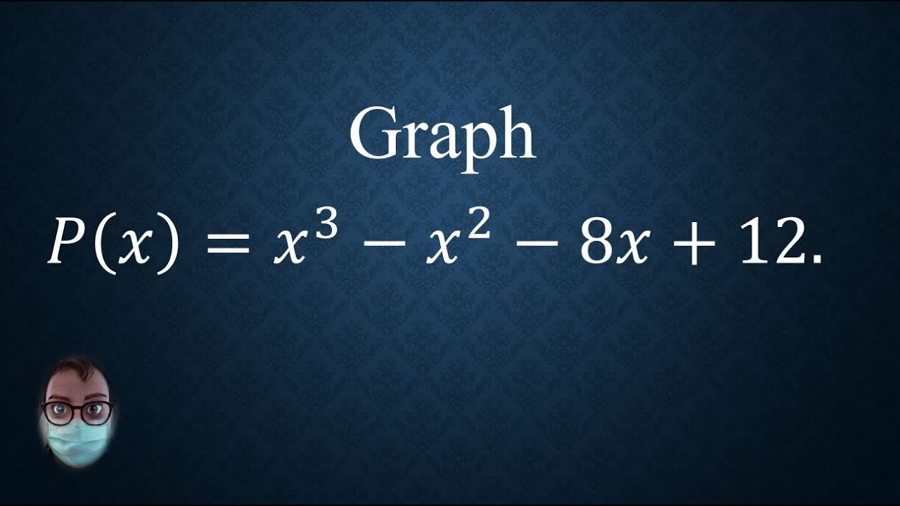 How to graph a cubic polynomial - YouTube