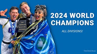 The Cheerleading Worlds 2024 Winners  ALL Teams & Divisions!