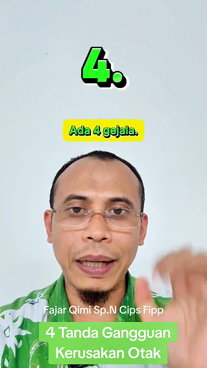4 Tanda Otakmu Mengalami Hang atau Rusak, Perhatikan Gangguan Saraf Ini.part.1