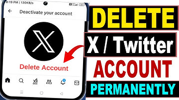 How to Delete Twitter ( X ) Account Permanently | X Account Delete kaise kare 2025
