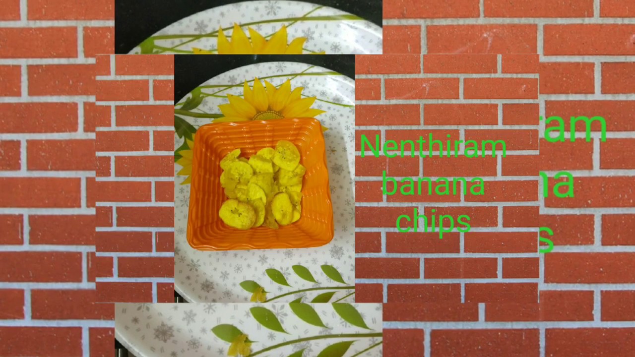 Nenthiram banana chips/ kerela banana chips - YouTube