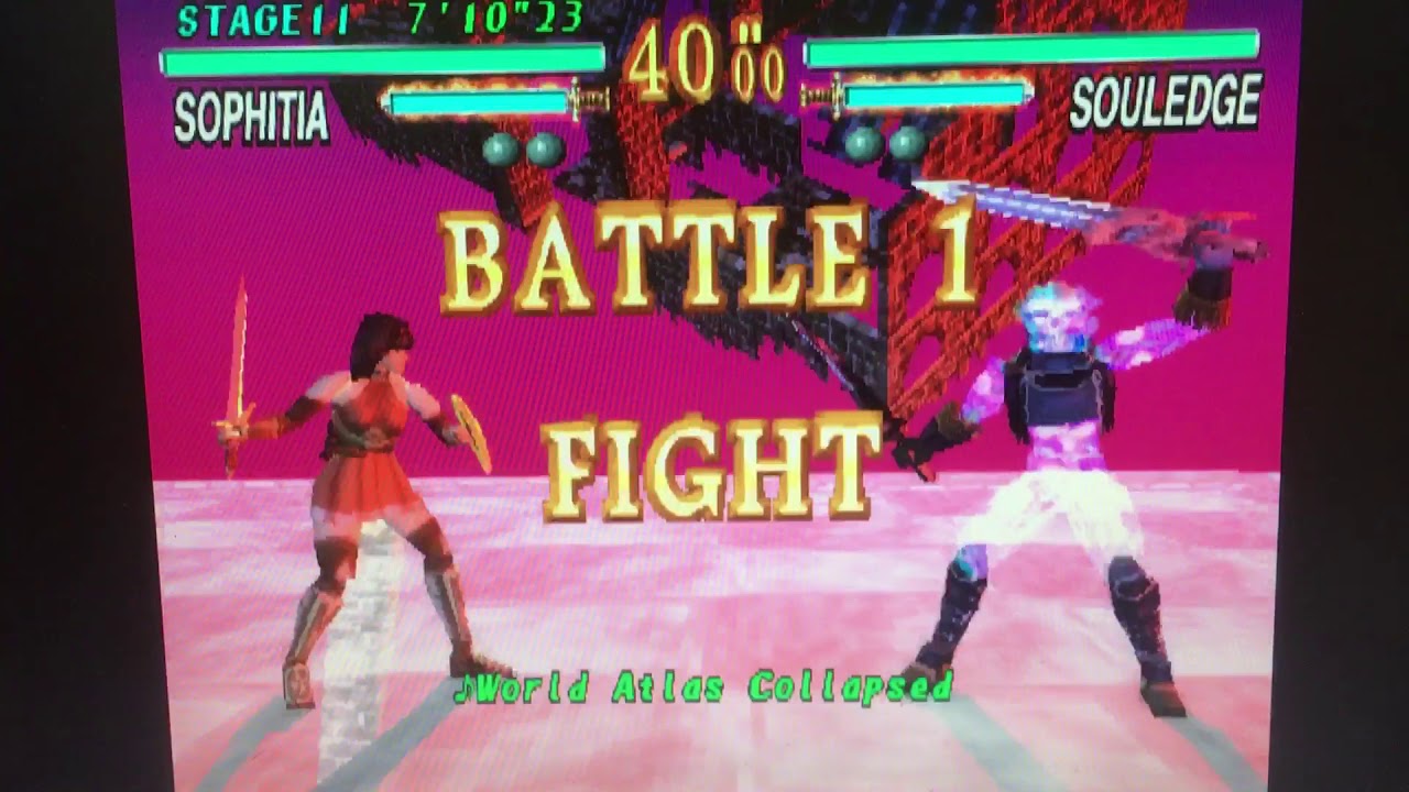 Soul Edge/Blade Sophitia 2P vs. Soul Edge YouTube