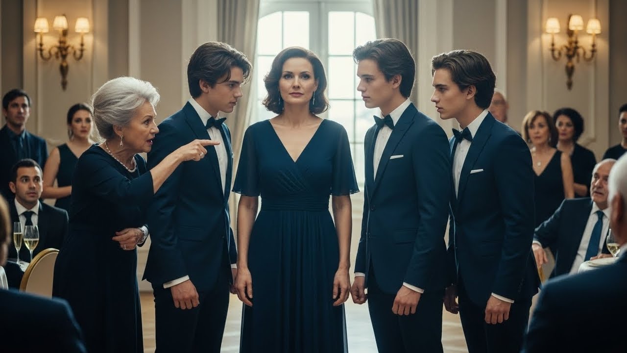 Feleség, akit elüldözött  - 17 év múlva 3 zseni fiával alázta meg a gálán.