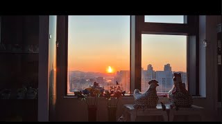 힐스테이트 송도더스카이 84a 103동 6호 고층 일출감상 2025.2.5