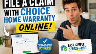 How to file a claim with Choice Home Warranty online