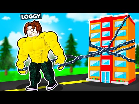 CHAPATI CHALLENGED ME TO BECOME THE STRONGEST IN ROBLOX